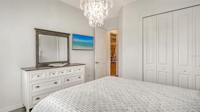 a view of a lake with a big yard