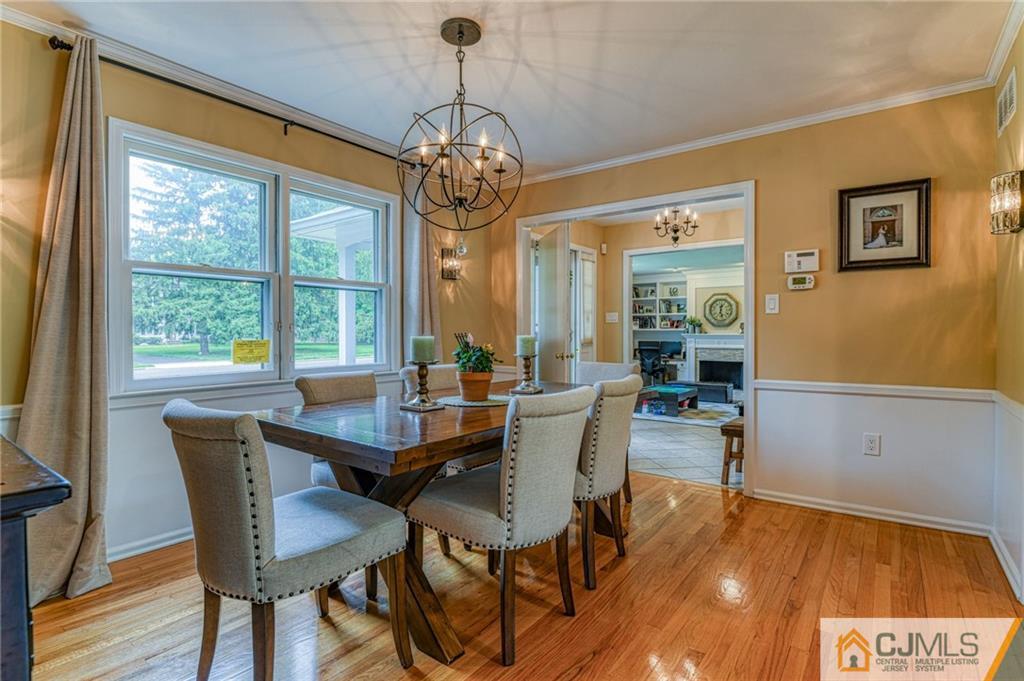 3 Spruce Lane Princeton, NJ 08540 - Photo 8 of 34 a view of a dining room with furniture window and wooden floor