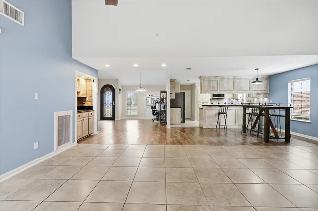 a view of a house with a swimming pool