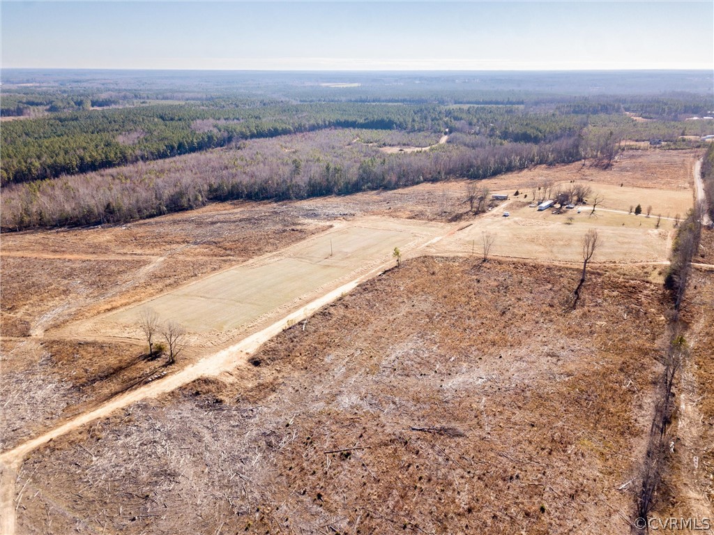 14667 Baltimore Road Dewitt, VA 23840 - Photo 15 of 17 a view of a dry yard with wooden fence