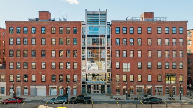 a view of a city with tall buildings