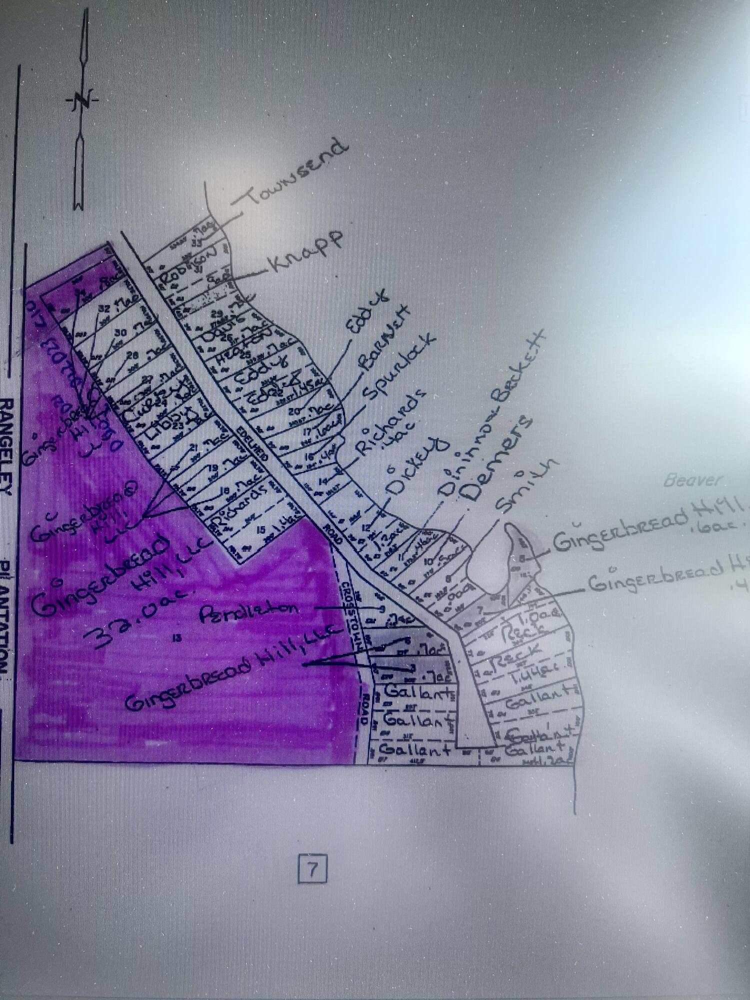 34 Edelheid Road Sandy River Plt, ME 04970 - Photo 9 of 19 Plot Plan