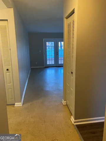 a view of gallery with window