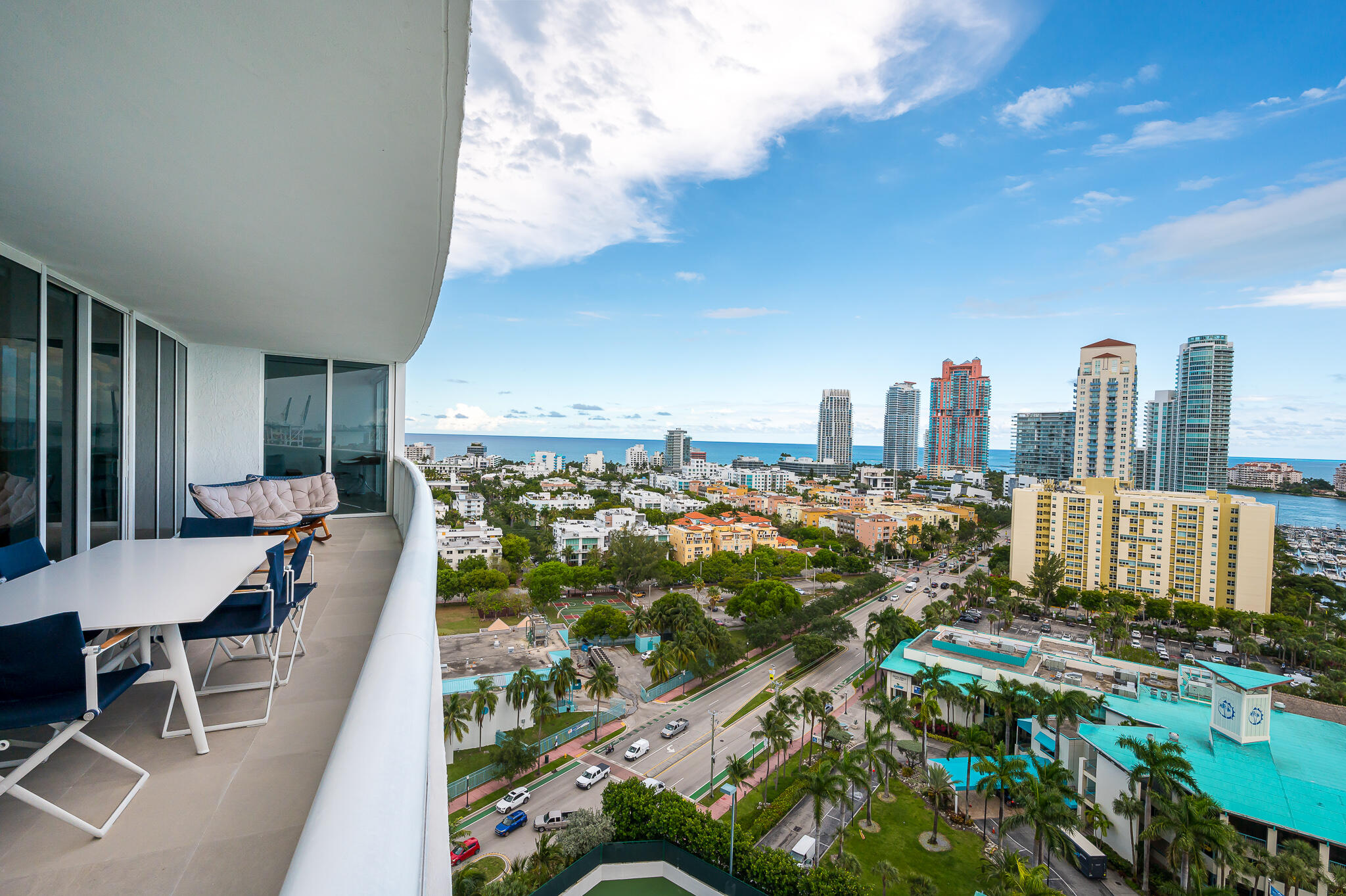 400 Alton Road, Unit 1808 Miami Beach, FL 33139 - Photo 15 of 17 a view of a city