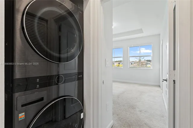 a close view of utility room