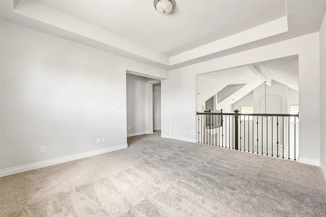 a view of empty room