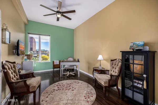 a view of outdoor space and wooden deck