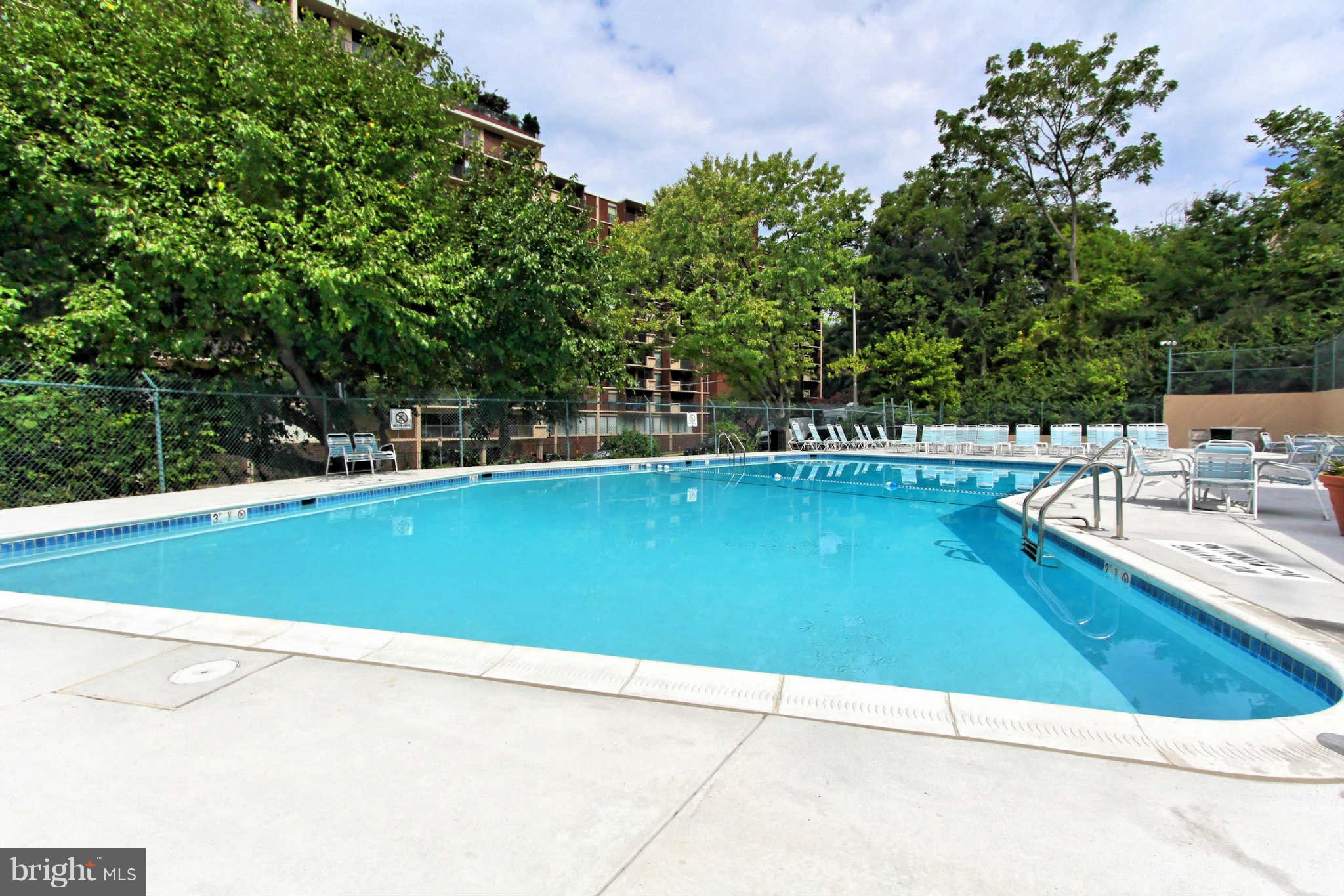 1300 South Arlington Ridge Road, Unit 201 Arlington, VA 22202 - Photo 29 of 29 a view of a swimming pool with an outdoor space