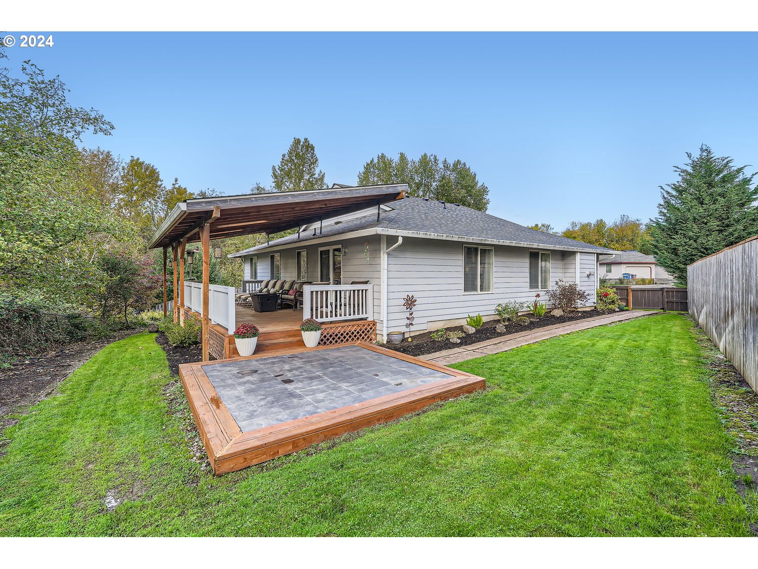 19504 Southeast 41st Circle Camas, WA 98607 - Photo 26 of 27 a view of a house with backyard