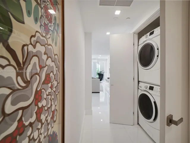 a view of a lake with houses