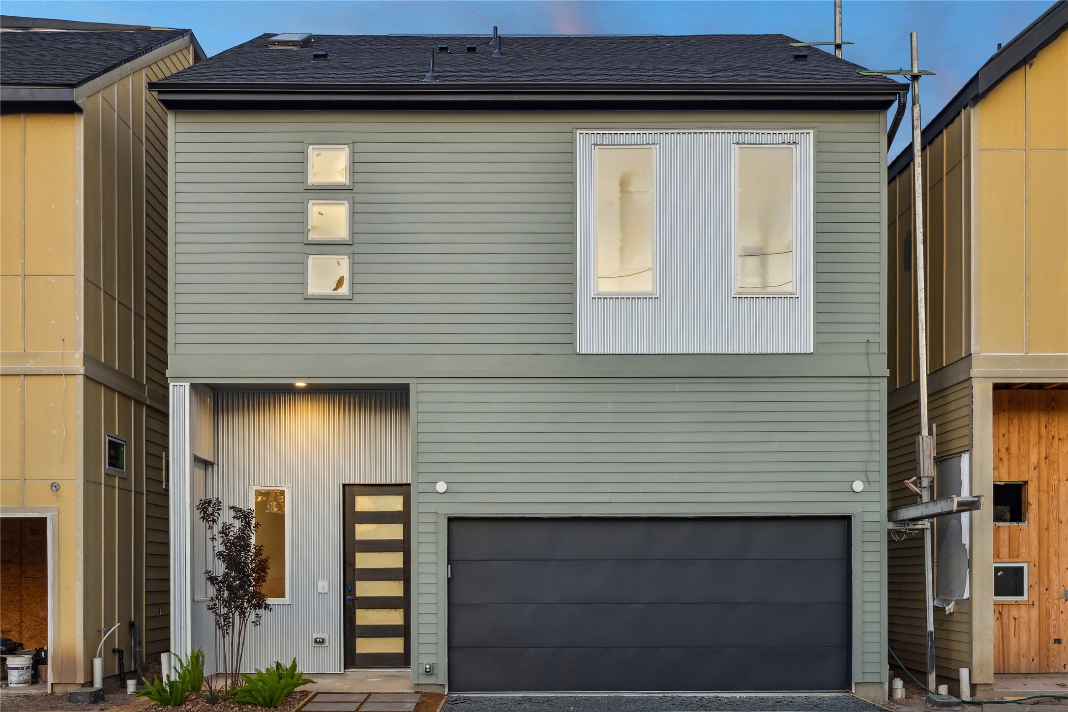 3902 Zina Way Houston, TX 77018 - Photo 44 of 48 a view of a house with wooden door and a door