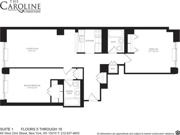 $9,500 | 60 West 23rd Street, Unit 701 | Flatiron