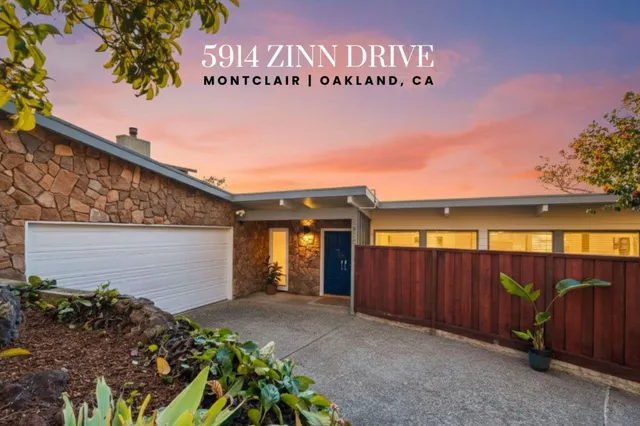 $1,298,000 | 5914 Zinn Drive, Oakland, CA 94611