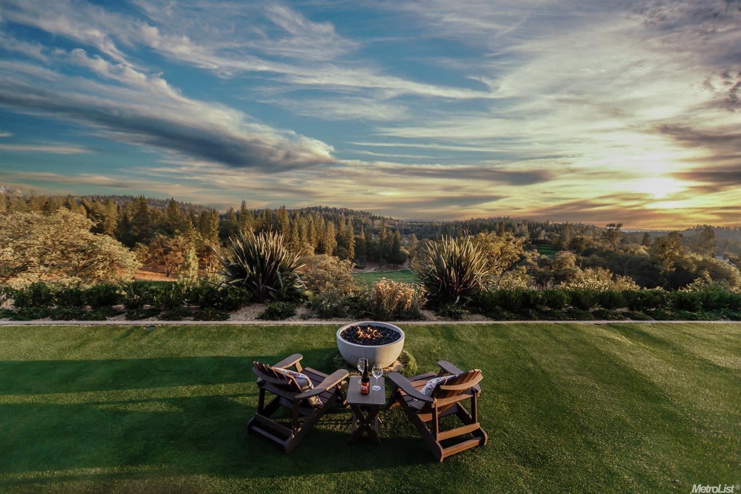 1575 Ridgemore Drive Meadow Vista, CA 95722 - Photo 26 of 29 a view of a table and chairs in the garden