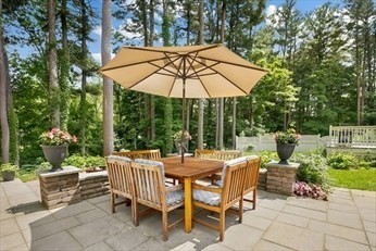 117 Perkins Row Topsfield, MA 01983 - Photo 23 of 25 a view of an outdoor sitting area with furniture and backyard