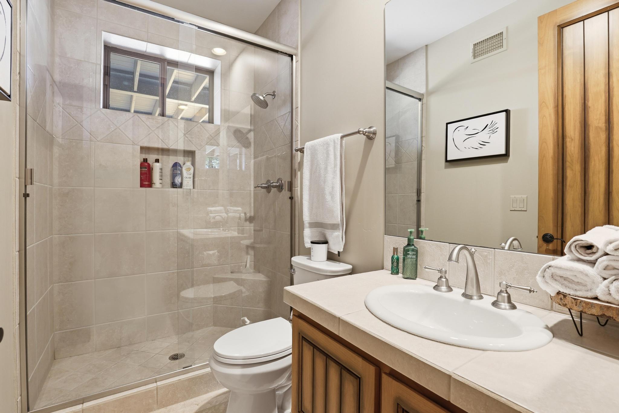 2908 East Rim Club Drive Payson, AZ 85541 - Photo 44 of 77 a bathroom with a sink toilet and shower