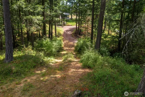 a view of lake with trees