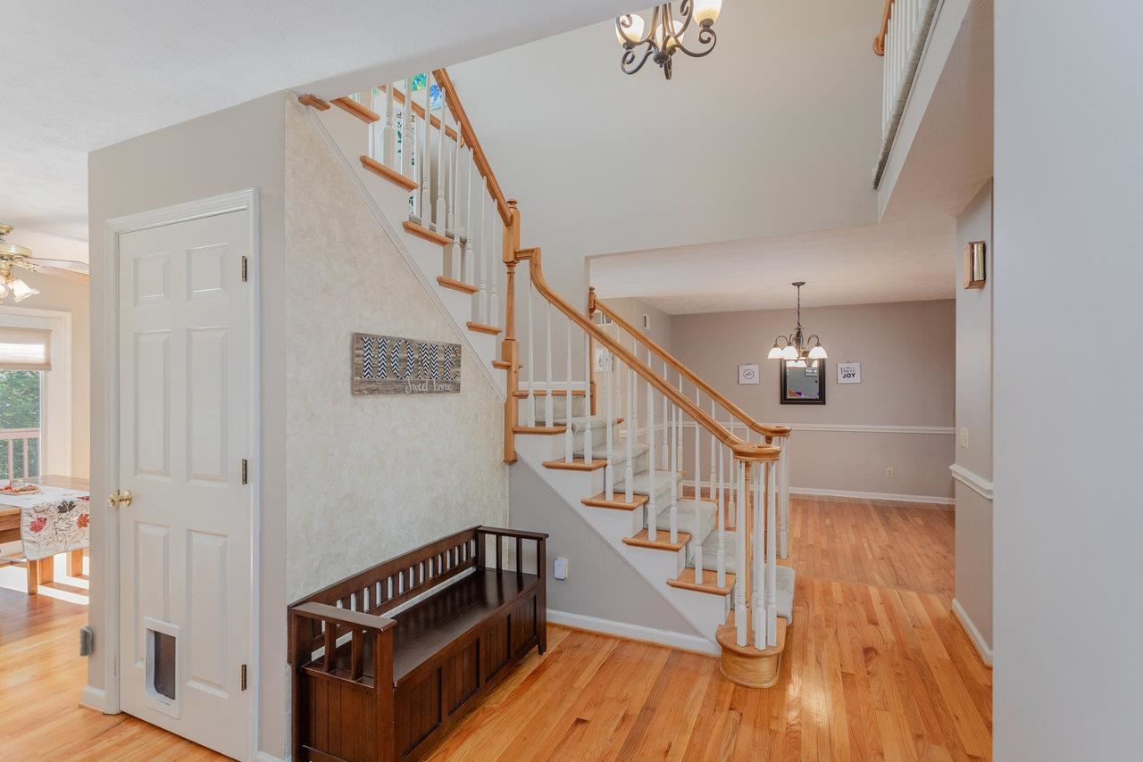 1480 Bluewater Road Harrisonburg, VA 22801 - Photo 4 of 46 a view of entryway and hall with wooden floor
