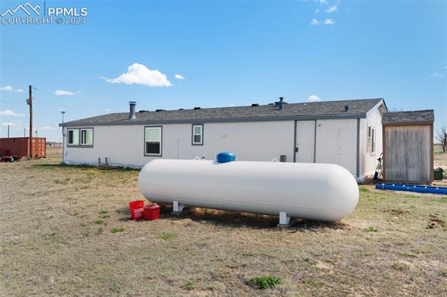 33510 Fossinger Road Yoder, CO 80864 - Photo 40 of 50 Back of property - propane tank is owned and stays on property