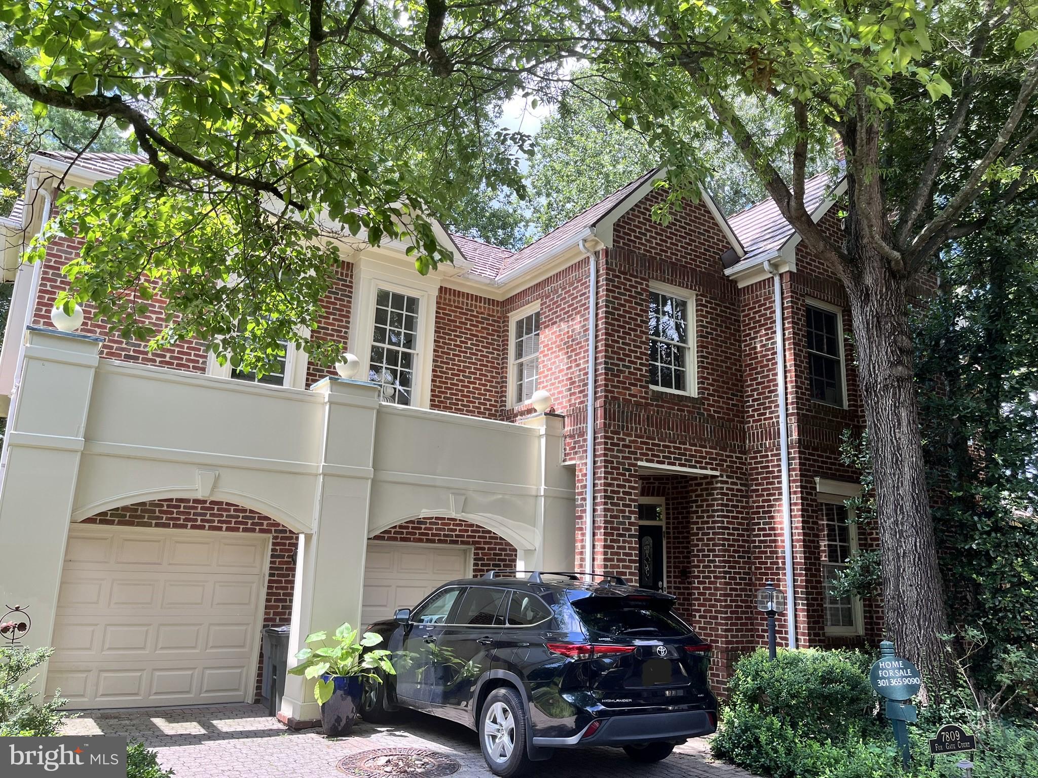 7809 Fox Gate Court Bethesda, MD 20817 - Photo 1 of 42 a car parked in front of a house