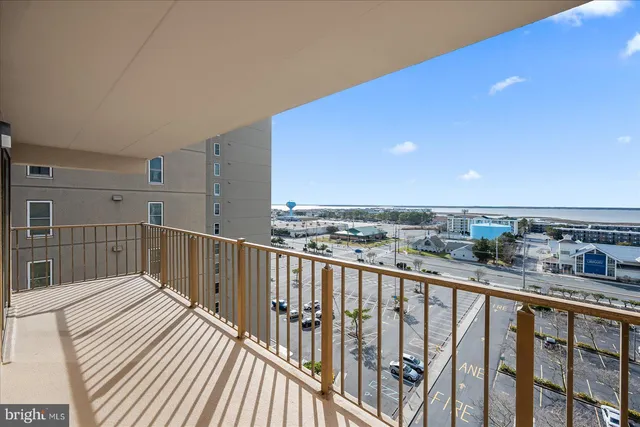 a view of balcony with staircase