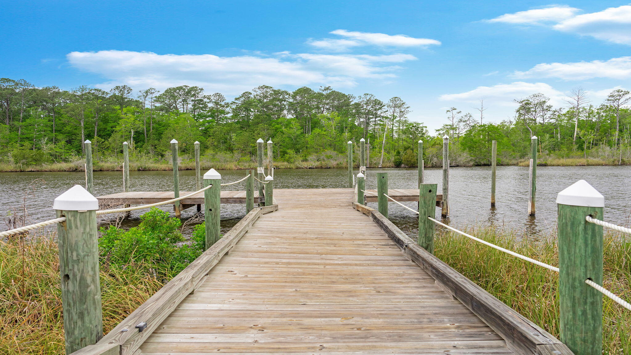 255 Riverwalk Circle Freeport, FL 32439 - Photo 39 of 40 a park view with potted plants and wooden floor