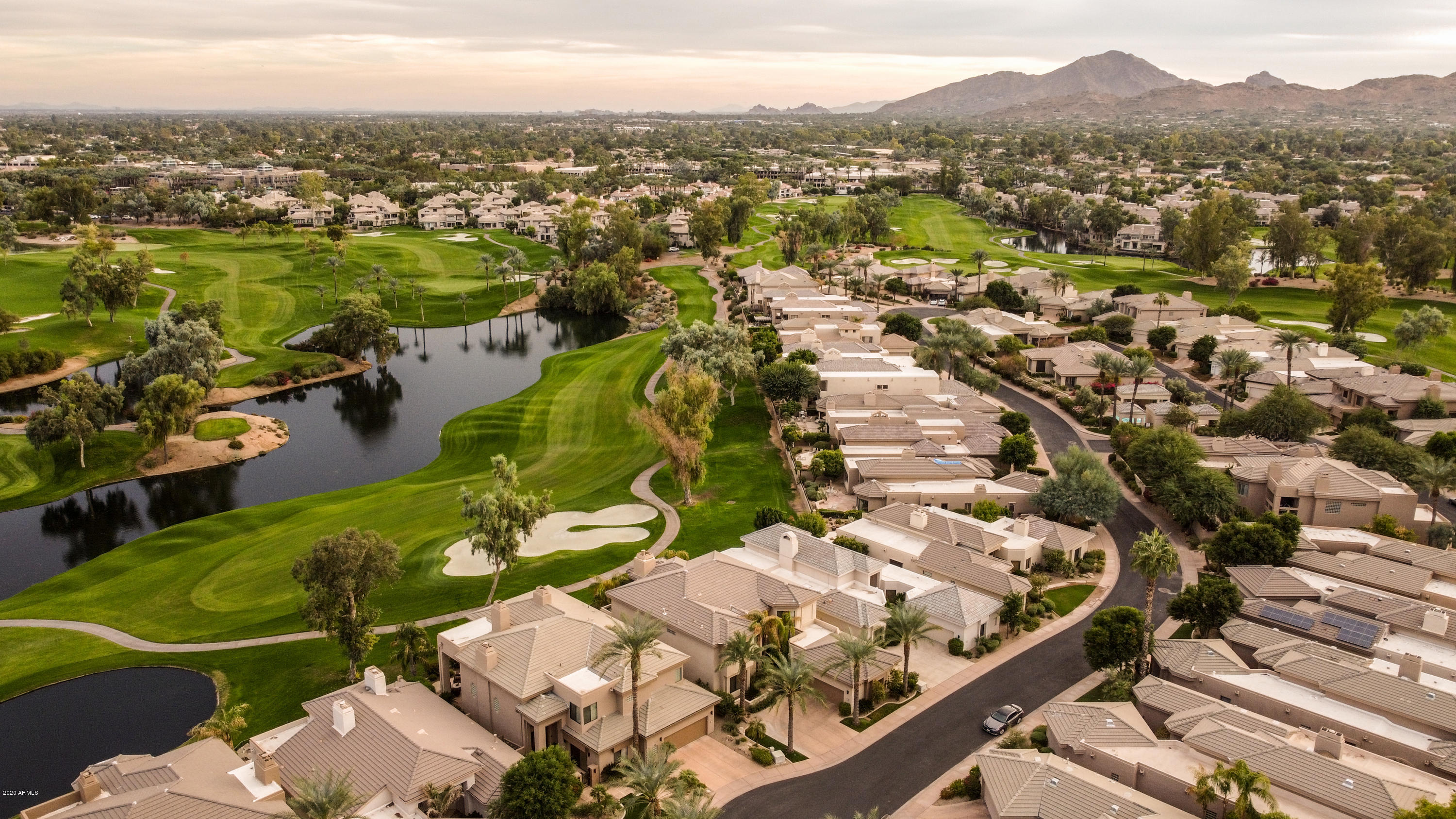 7475 East Gainey Ranch Road, Unit 2 Scottsdale, AZ 85258 - Photo 2 of 6 Back yard fareway