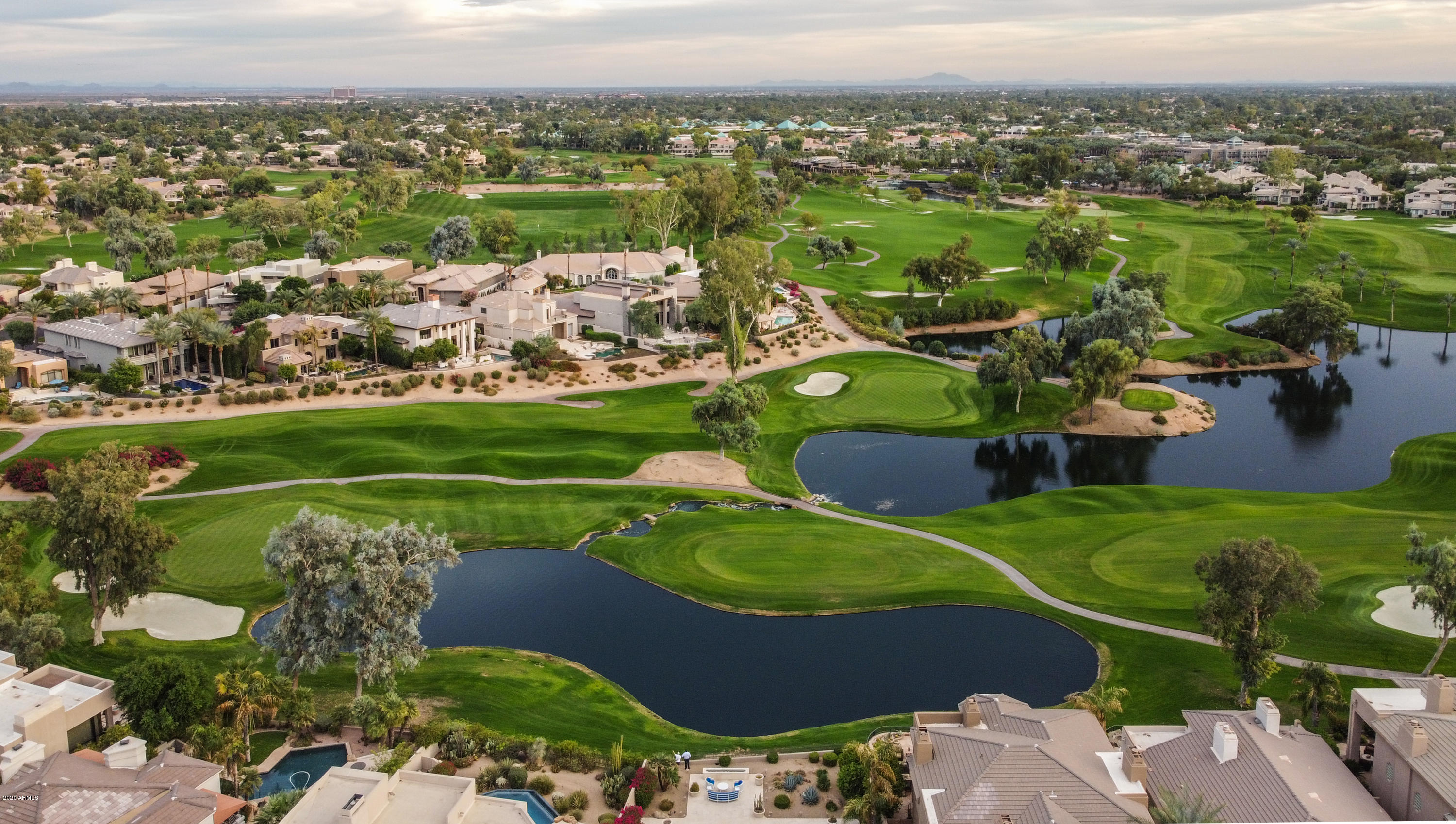 7475 East Gainey Ranch Road, Unit 2 Scottsdale, AZ 85258 - Photo 3 of 6 Back yard fareway