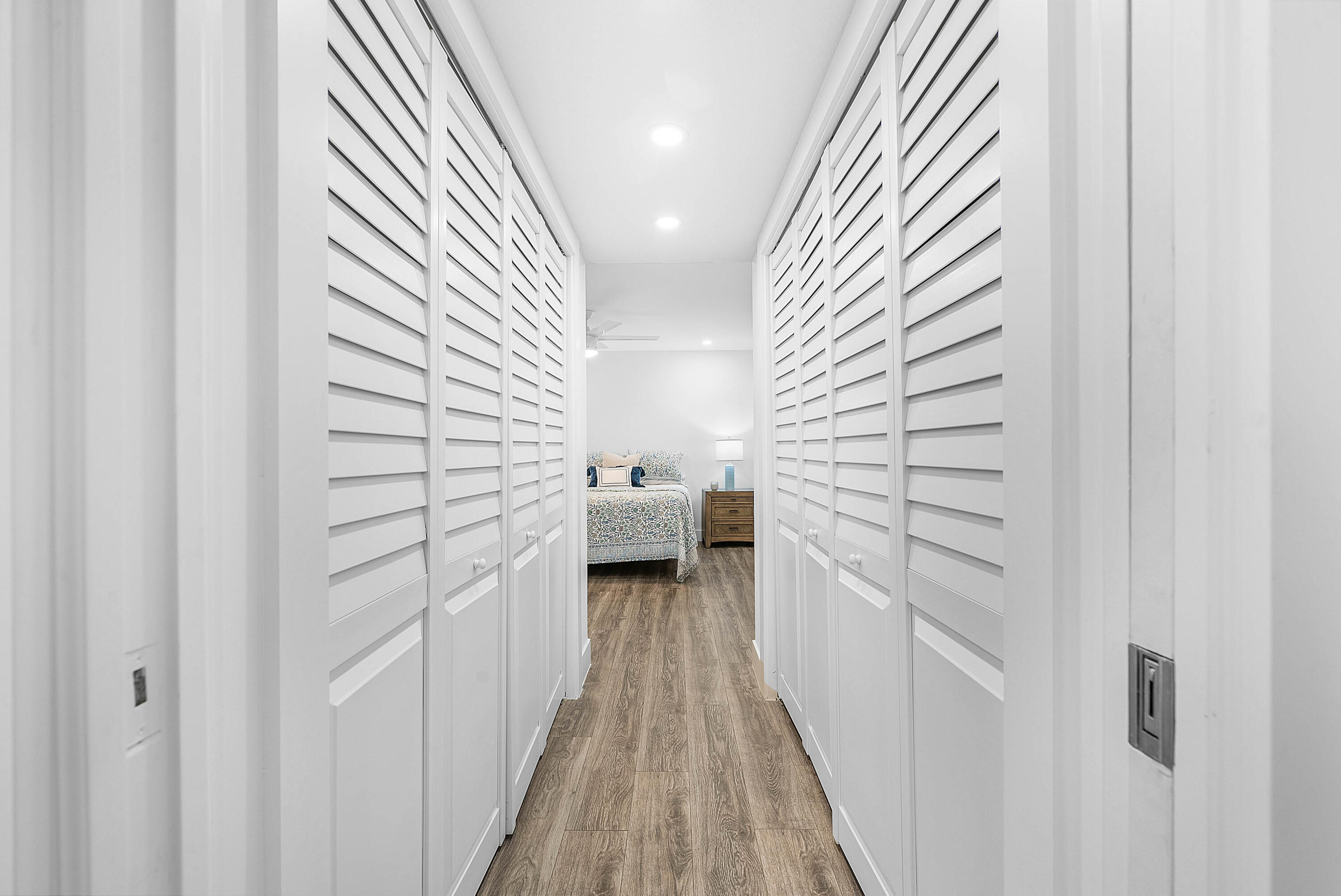 4249 North Quail Ridge Drive, Unit A Boynton Beach, FL 33436 - Photo 29 of 49 a view of a hallway with a couch