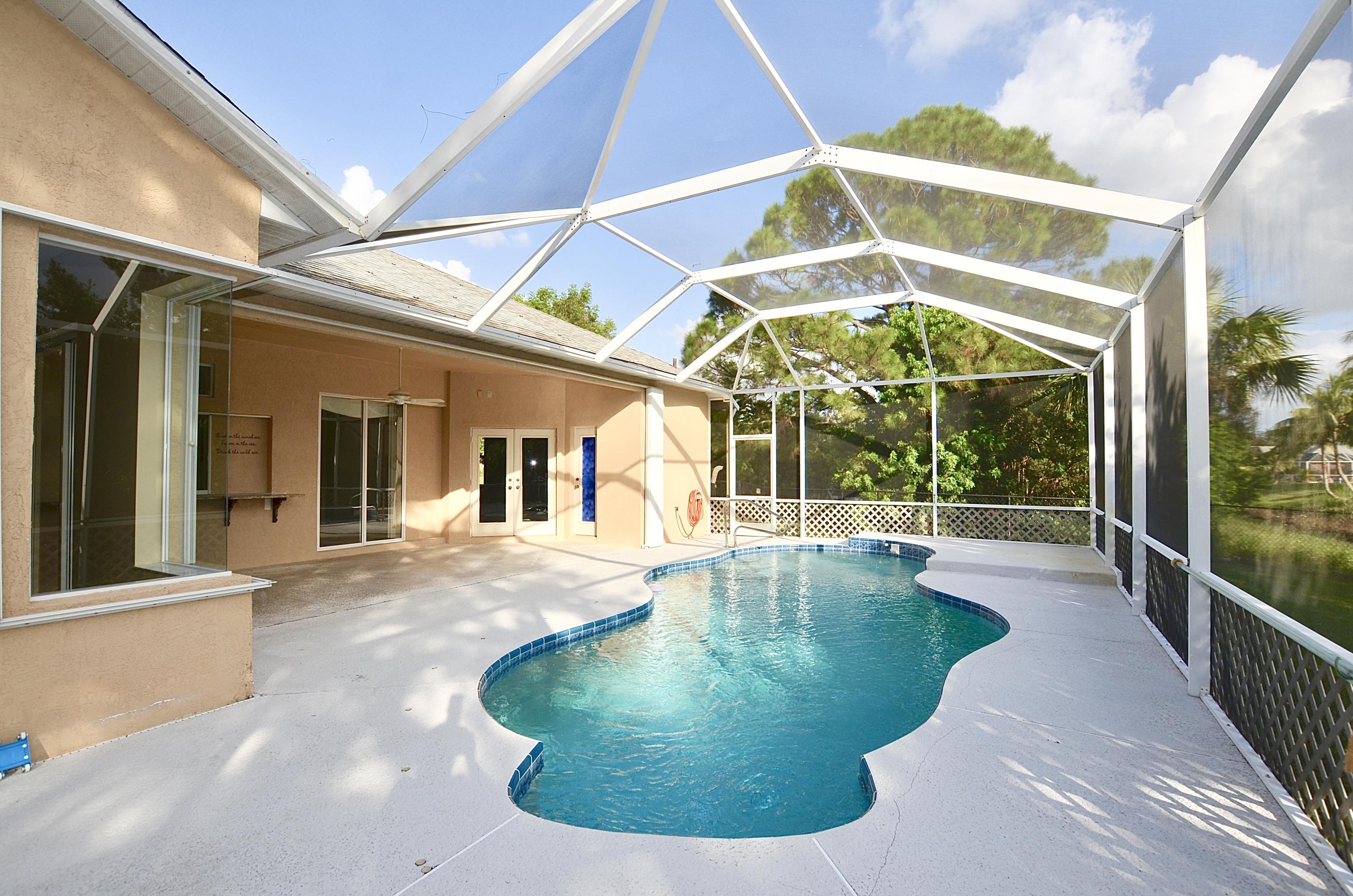 331 Southeast Fisk Road Port St. Lucie, FL 34984 - Photo 2 of 28 Pool