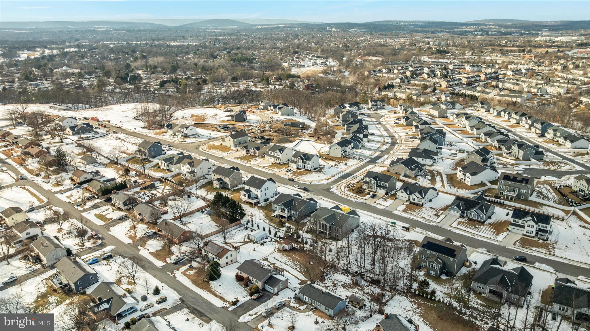 174 Williamson Road Winchester, VA 22602 - Photo 53 of 67 an aerial view of residential building and parking space