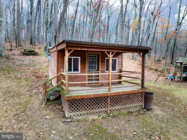 front view of a house with a porch