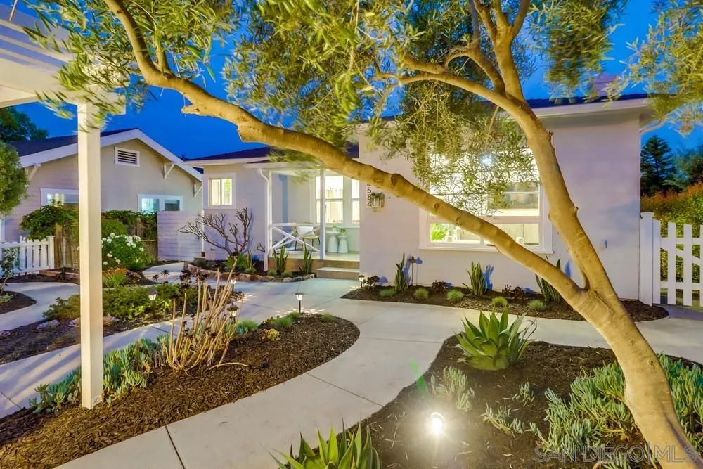 4584 3rd Street La Mesa, CA 91941 - Photo 47 of 57 a view of swimming pool with outdoor seating and plants