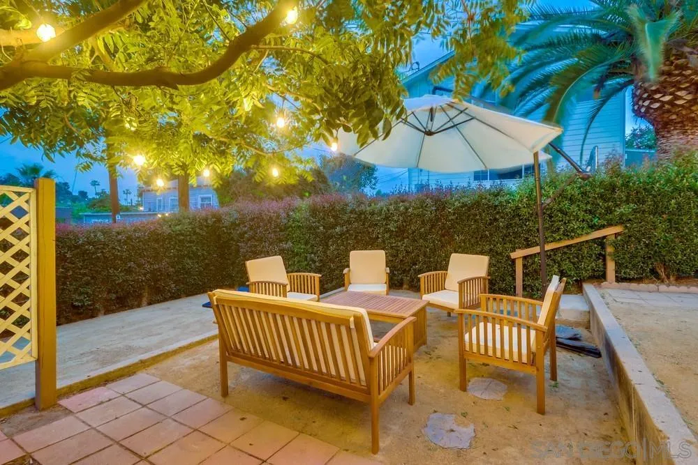 4584 3rd Street La Mesa, CA 91941 - Photo 50 of 57 a view of a patio with iron fence