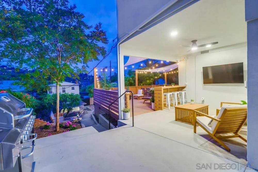 4584 3rd Street La Mesa, CA 91941 - Photo 52 of 57 a view of a chairs and tables in the patio