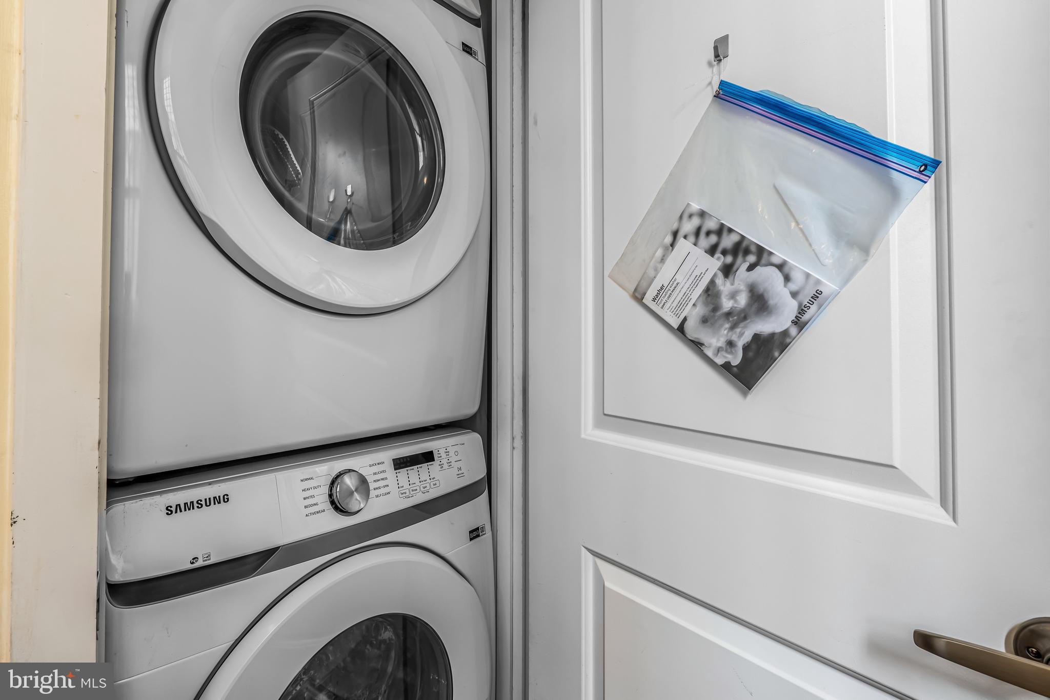 1724 Monument Street, Unit B Philadelphia, PA 19121 - Photo 23 of 26 a utility room with dryer and washer
