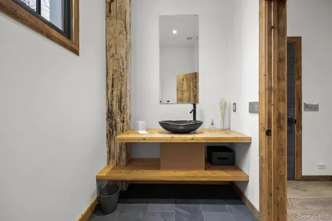a view of bathroom with sink