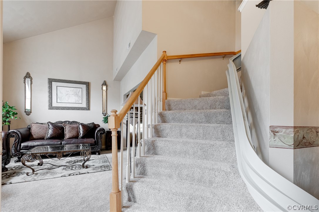 14736 Clover Ridge Lane Chesterfield, VA 23832 - Photo 3 of 26 Handicap Chair/Stair Lift Conveys with Property