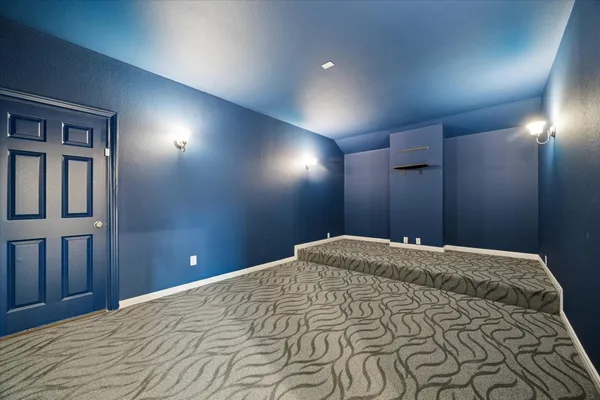 a view of empty room