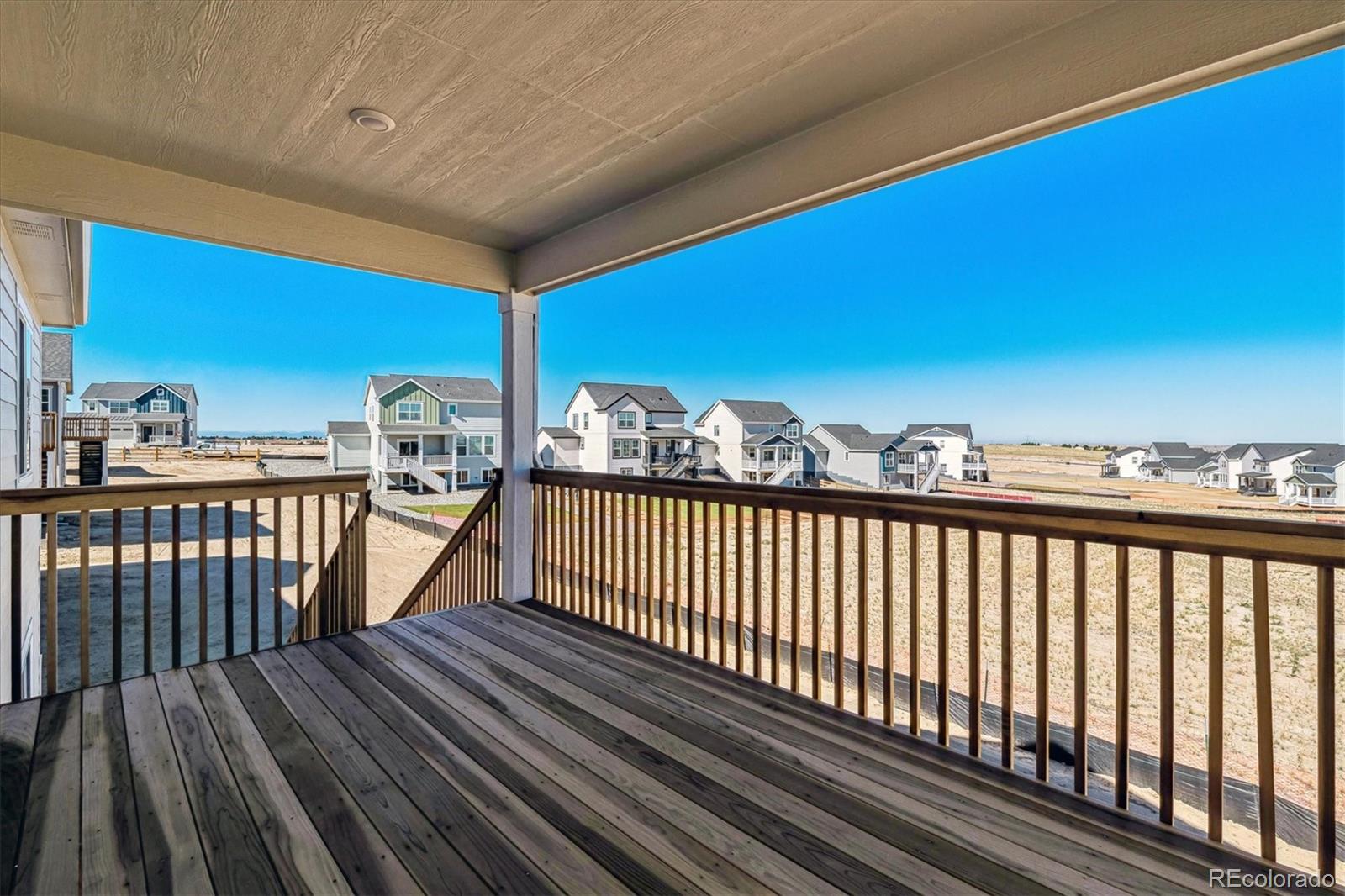 741 Lawson Drive Elizabeth, CO 80107 - Photo 23 of 27 a view of balcony with furniture