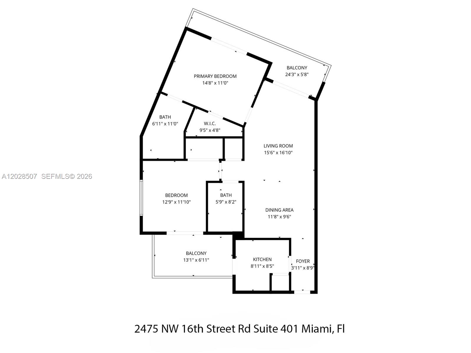 2475 Northwest 16th St Road, Unit 401 Miami, FL 33125 - Photo 29 of 29