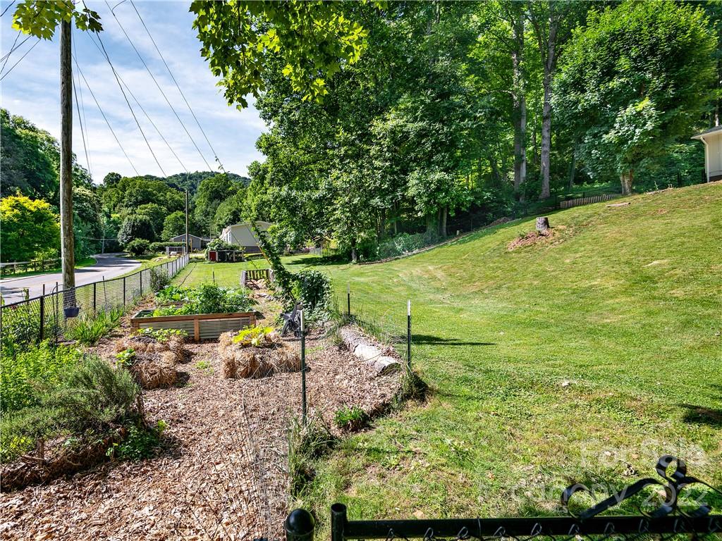 1908 Kims Cove Road Canton, NC 28716 - Photo 22 of 31 a view of a backyard
