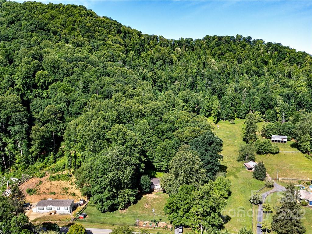 1908 Kims Cove Road Canton, NC 28716 - Photo 27 of 31 an aerial view of a house with a yard