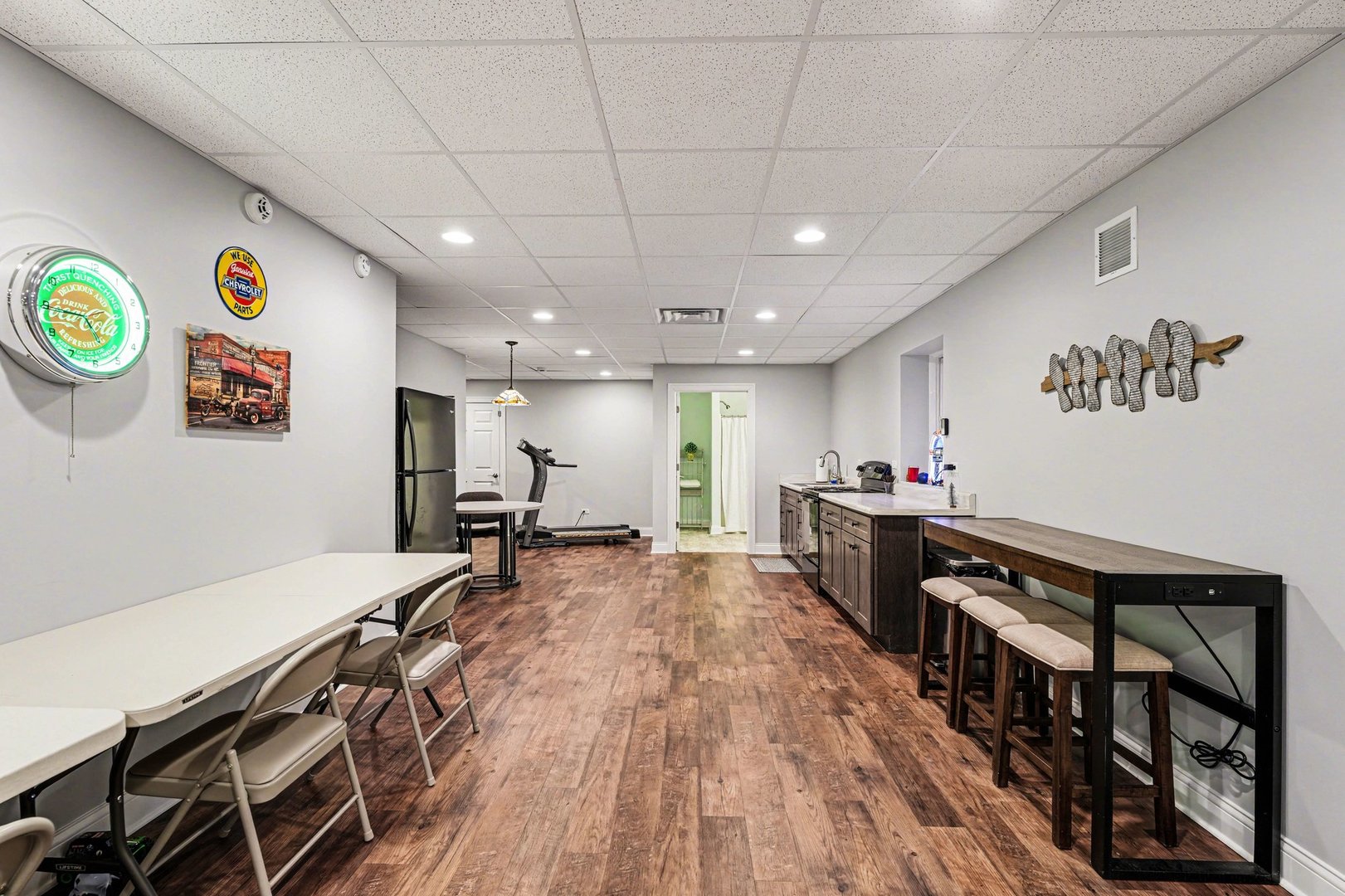 1744 East Offner Road Beecher, IL 60401 - Photo 37 of 49 a view of a livingroom with furniture and wooden floor