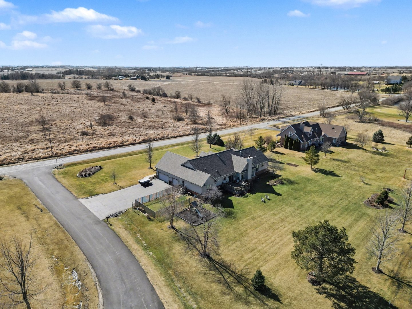 1744 East Offner Road Beecher, IL 60401 - Photo 4 of 49 a view of a lake with a ocean view