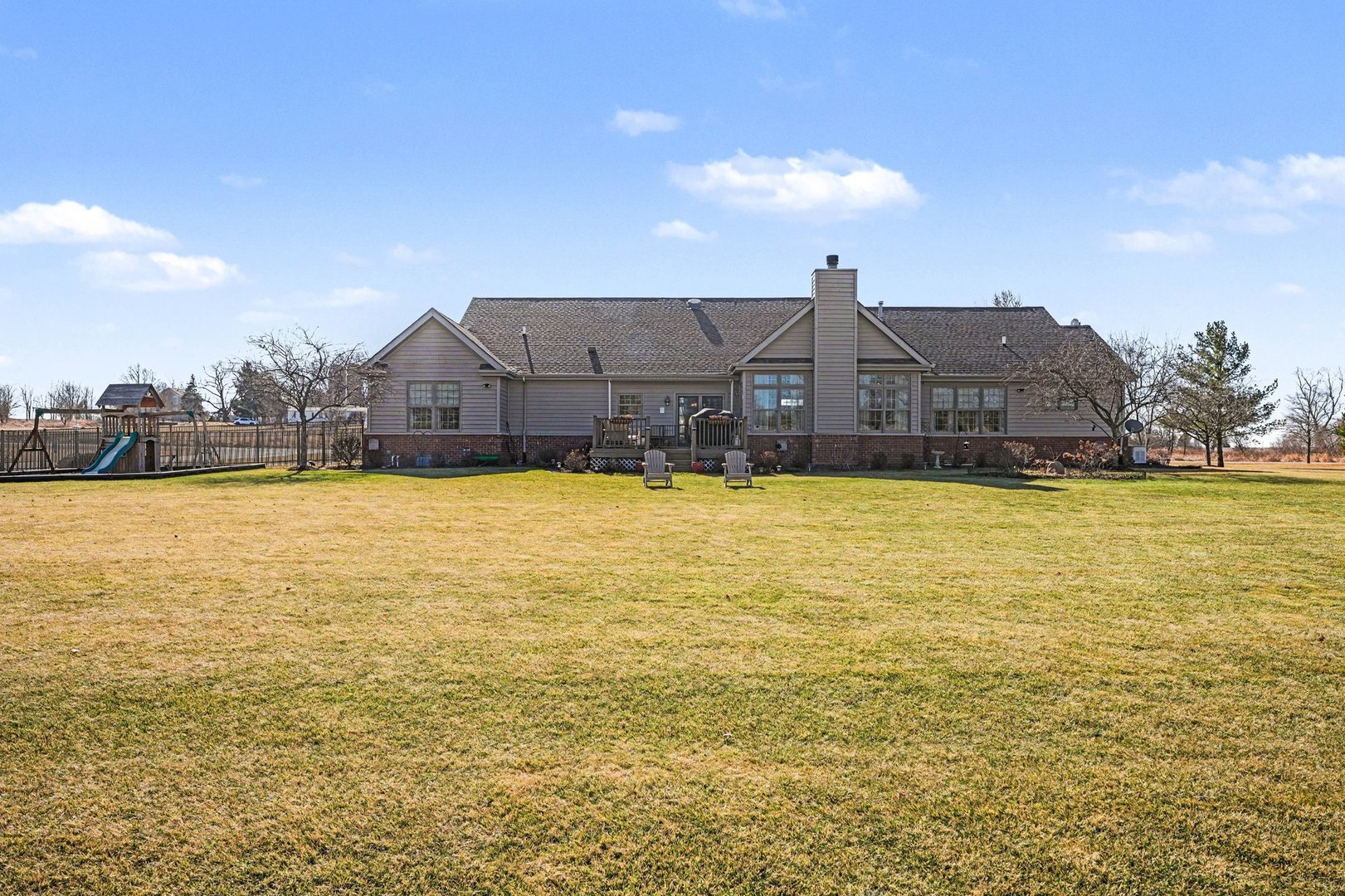 1744 East Offner Road Beecher, IL 60401 - Photo 45 of 49 a view of a house with a outdoor space