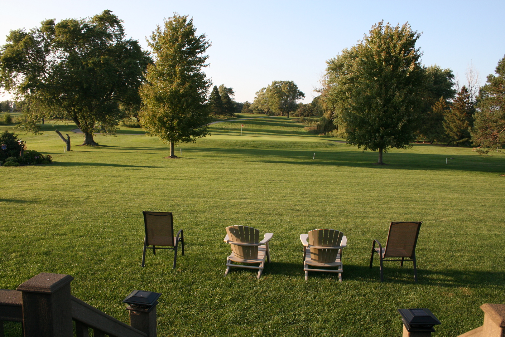 1744 East Offner Road Beecher, IL 60401 - Photo 5 of 49 a couple of chairs and a table in a lake
