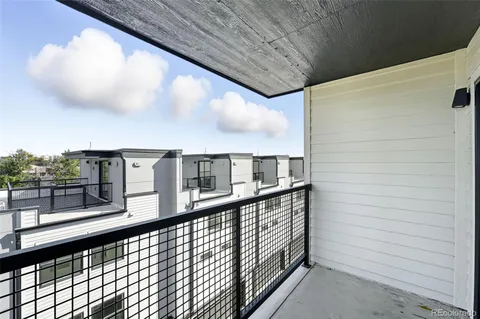 a view of a street with a building