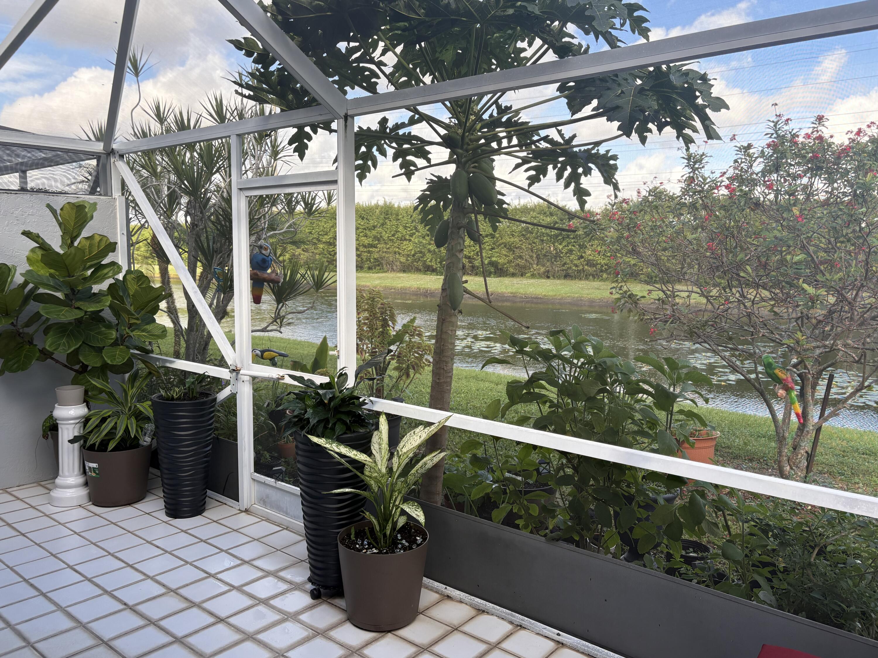 7275 Summer Tree Drive Boynton Beach, FL 33437 - Photo 26 of 28 Screened Patio/View