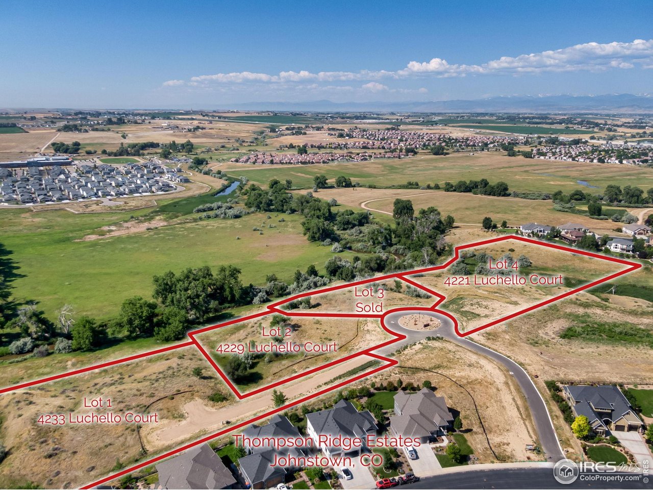 4229 Luchello Court Johnstown, CO 80534 - Photo 19 of 20 an outdoor view with a lake view